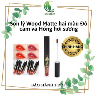 Son sáp ong Woods Matte Collagen Mía Đường 30g