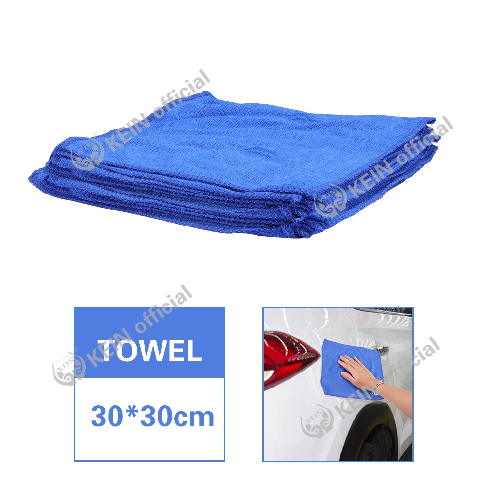 Khăn Lông Cừu San Hô 30x30cm Thấm Hút Tốt Vệ Sinh Xe Hơi/Nhà Cửa Tiện Dụng
