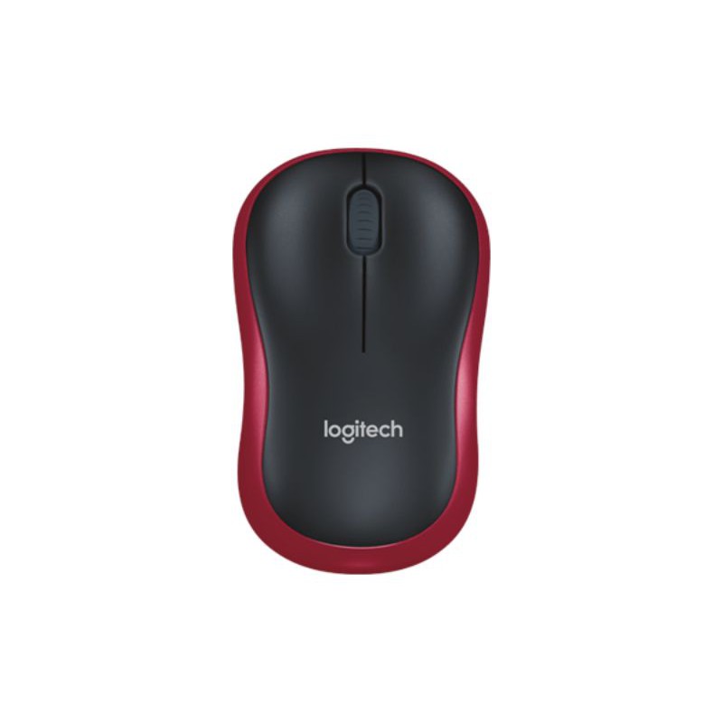 Chuột Quang không dây Logitech M185 - Màu Đỏ
