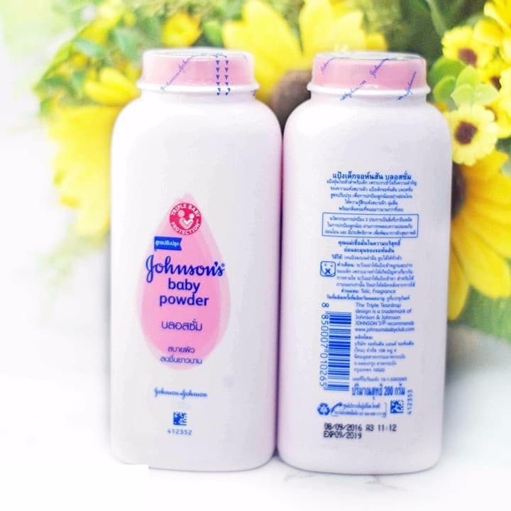 Phấn rôm hồng JOHNSON'S Powder Thái Lan 400g