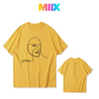 Áo thun tay lỡ form rộng unisex Miix basic tee MT017
