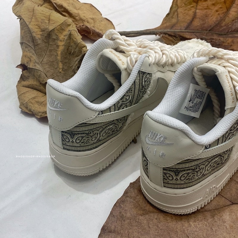 Giày Sneaker Thể Thao AF1 Be Paisley Full Size 36-43 Full Box RHODISHOP
