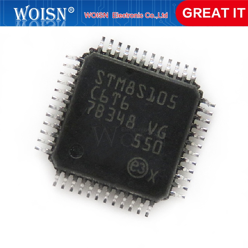 Con chip STM8S003K3T6C STM8S005C6T6 STM8S005K6T6C STM8S103K3T6C STM8S105C4T6 STM8S5C6T6 STM8S54K3C3C STM8S10K4T6C6C