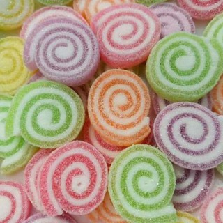 Kẹo dẻo thái lan cuộn tròn hương vị trái cây 500gr