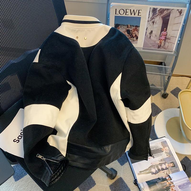 Áo Khoác Bóng Chày Phong Cách Retro Mỹ Cá Tính Cho Nam