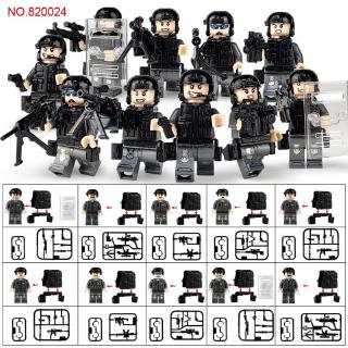 10PCS Children’s Toys Building Blocks Special Assault Troops Series LEGO Compatible Toy for Kids