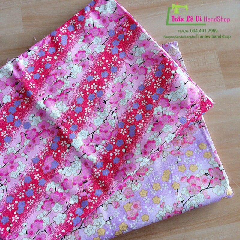 V410B🌈VẢI LINEN CAO CẤP HOẠ TIẾT NHẬT BẢN