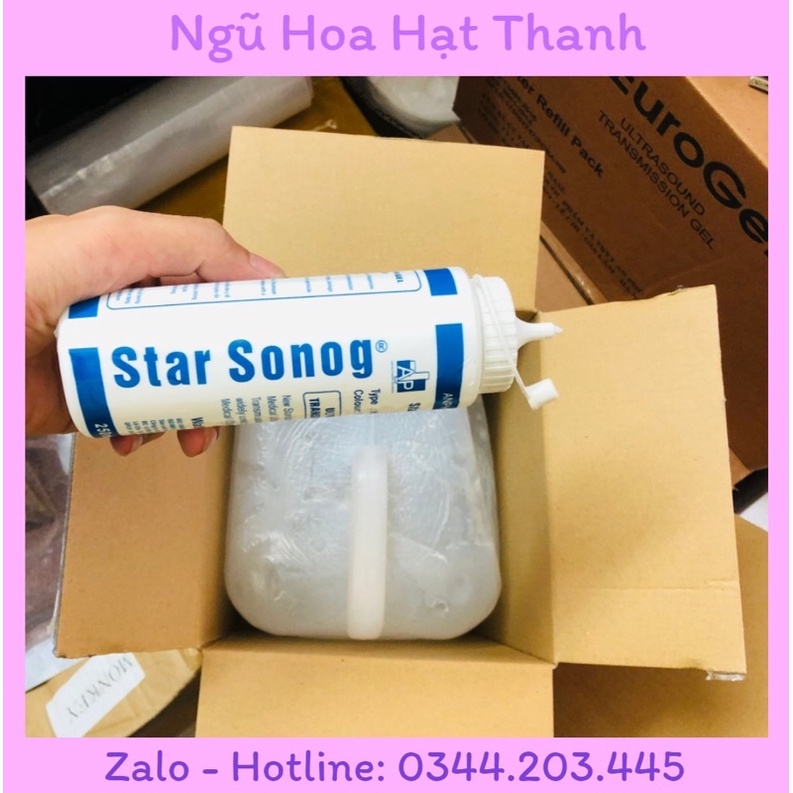 Gel triệt lông loai 1 MEGASONIC. Can 5 lit