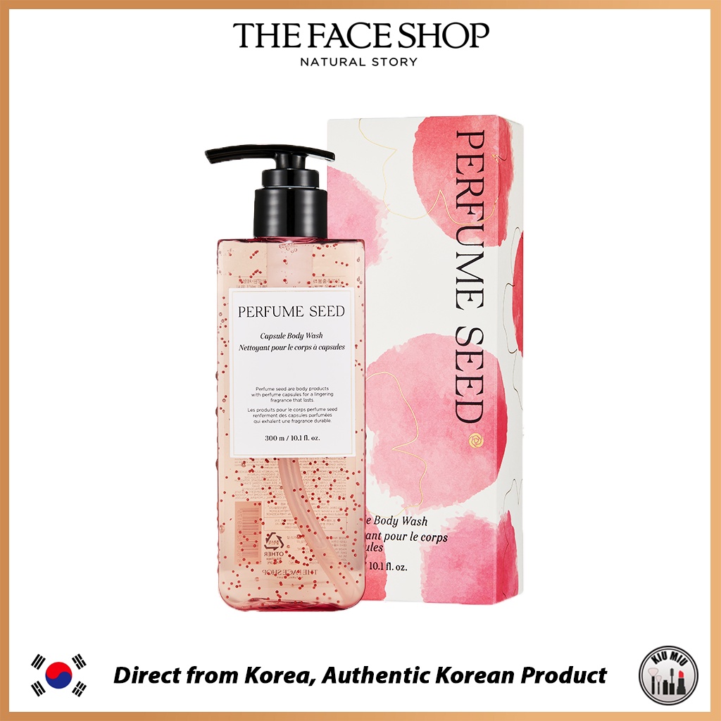 THE FACE SHOP NEW PERFUME SEED CAPSULE BODY WASH 300ml *ORIGINAL KOREA*