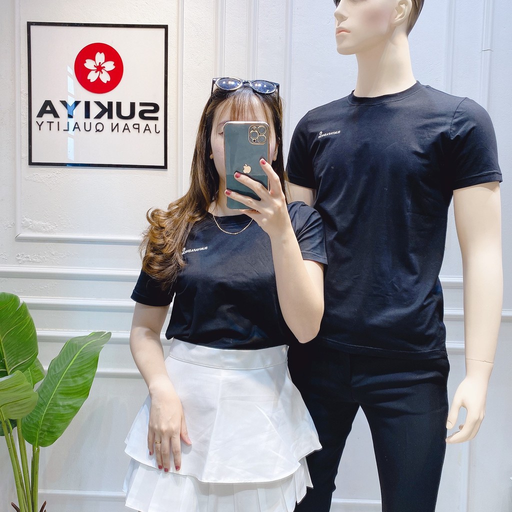 Áo thun nữ SUKIYAFASHION chất đẹp hàng chính hãng AT03