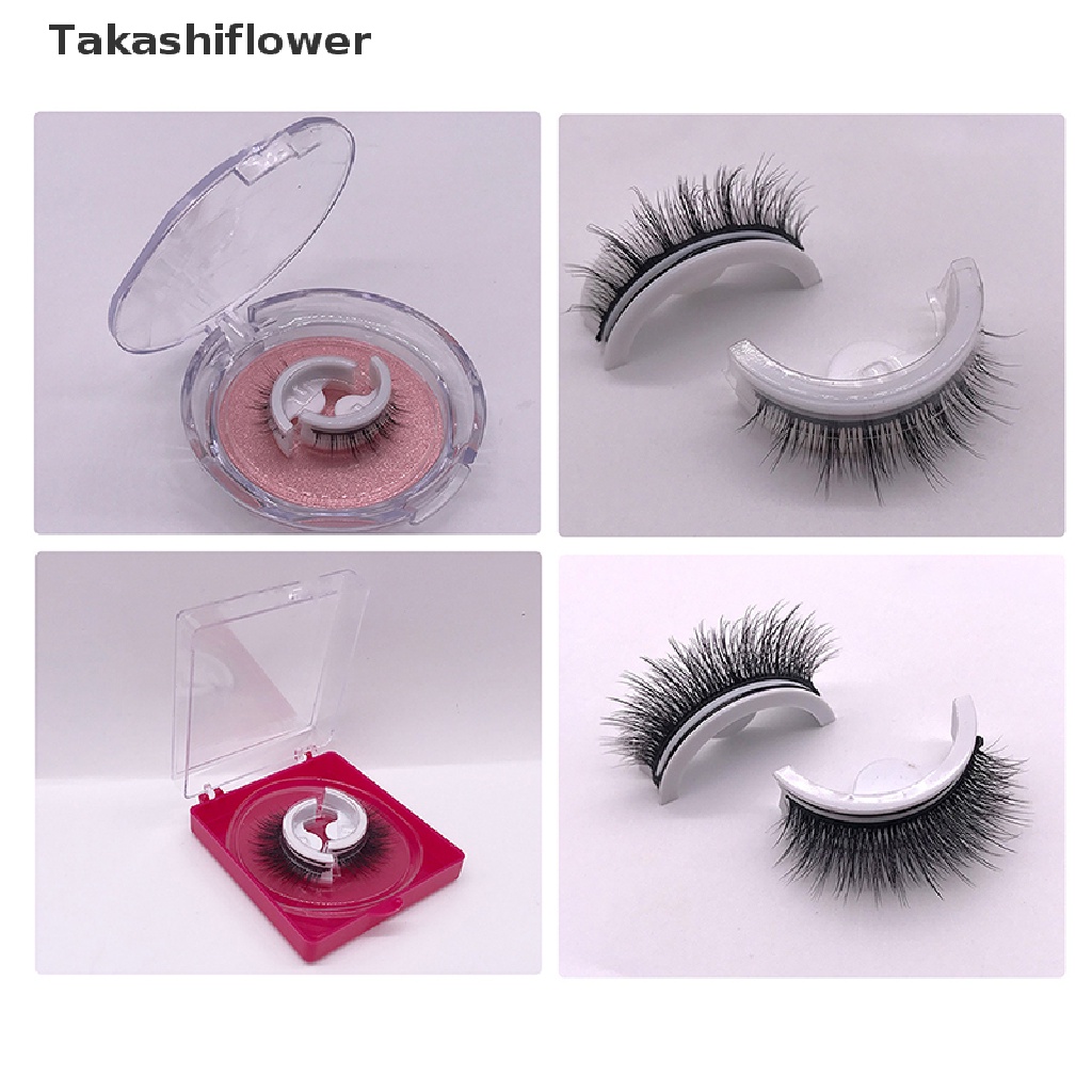 (Hàng Mới Về) Lông Mi Giả Tự Dính Không Keo Có Thể Tái Sử Dụng Cho Nữ