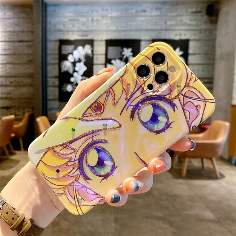 Ốp Điện Thoại Mềm Hình Thủy Thủ Mặt Trăng Cho iPhone11 12Pro Xsmax X / XS 7 / 8plus XR SE2020 13Pro 14