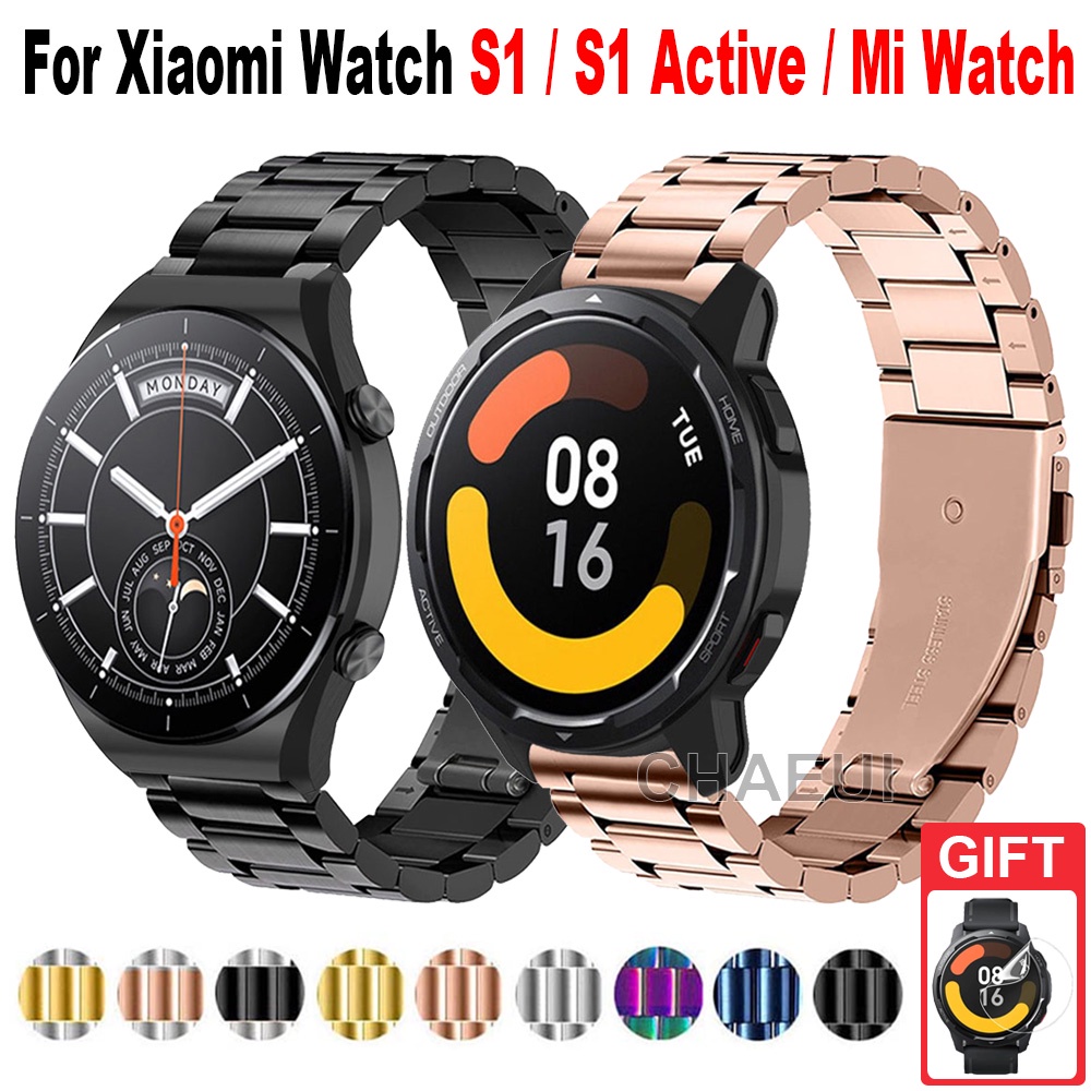 Dây Đeo Inox Cho Đồng Hồ Thông Minh Xiaomi Watch S1 Active / S1 / Mi Watch Color 2