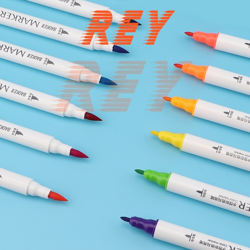 Brush Marker - Hộp bút lông màu hai đầu Baoke D289