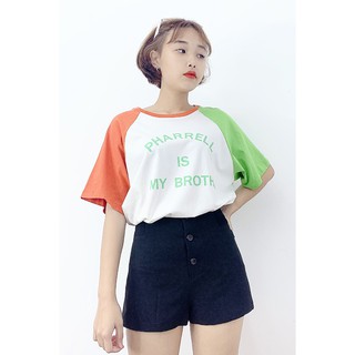 Áo thun ngắn tay chữ Pharrell - 92Wear