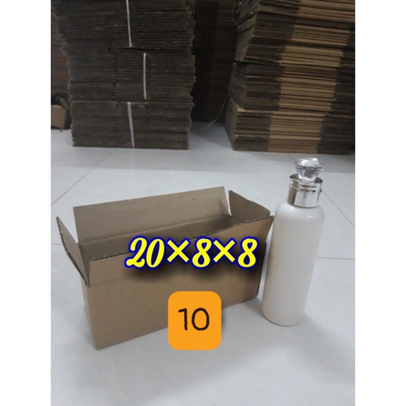 Bộ 10 thùng carton 20x8x8