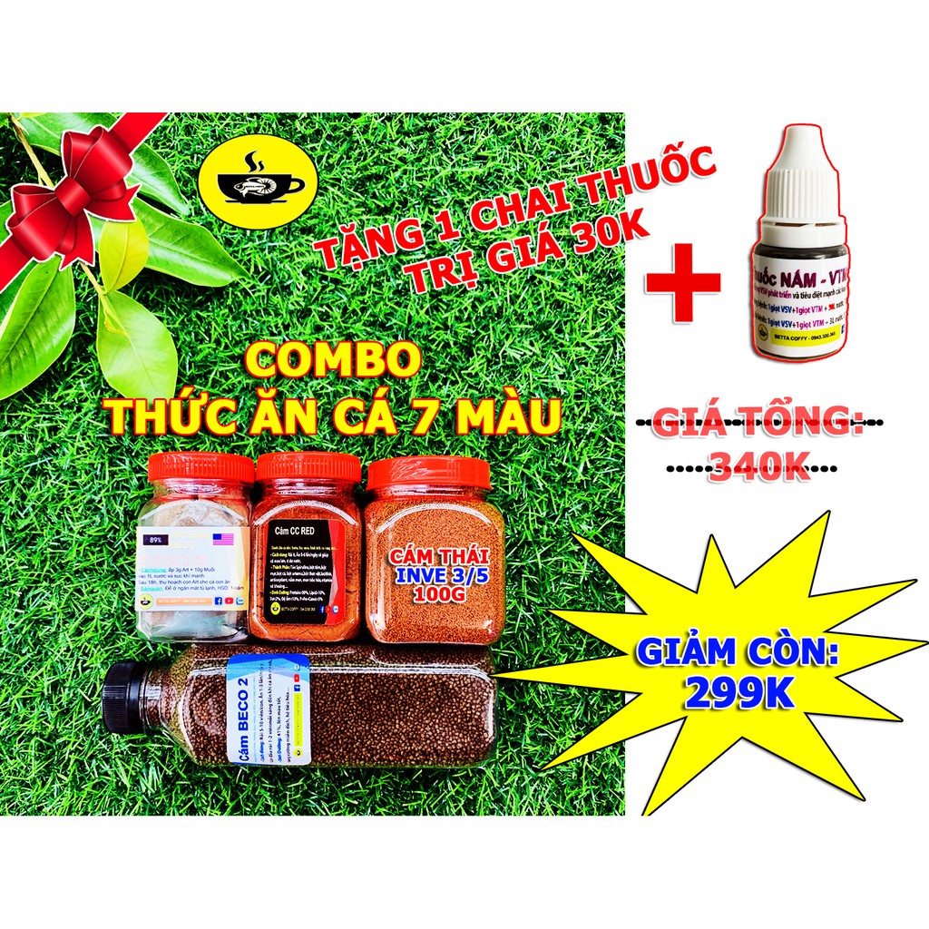 🎁 Combo Thưc ăn 7 Màu từ mới nở đến trưởng thành🐣➡️ 🐓