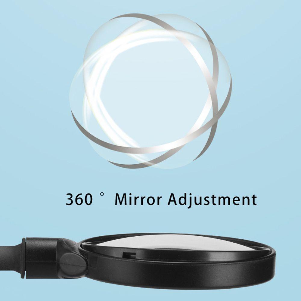 Gương Chiếu Hậu FISHSTICK1 Màu Đen Có Thể Uốn Cong 360 Độ° Gương Chiếu Hậu Xoay Điều Chỉnh Tiện Lợi