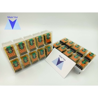 Rơ le trung gian 14 chân IDEC RU4S (RU4S-D24/ RU4S-A220/ SN4S-05D)