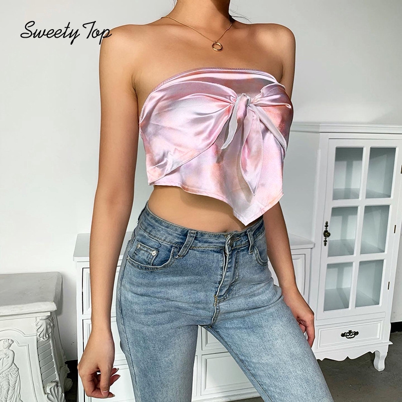 SweetyTop Áo Ống Thời Trang Hè  Gợi Cảm Cho Nữ | BigBuy360 - bigbuy360.vn
