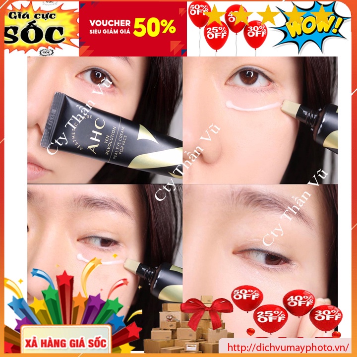 Kem Dưỡng Mắt AHC Aesthetic Care Ten Revolution Làm Giảm Nếp Nhăn, Làm Mờ Quầng Thâm, Ngăn Ngừa Lão Hóa