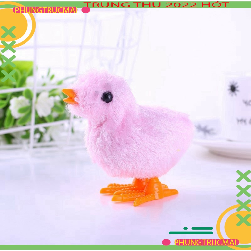 PVN17374 Đồ chơi gà con vặn cót - Gà nhảy dây cót vui nhộn T8
