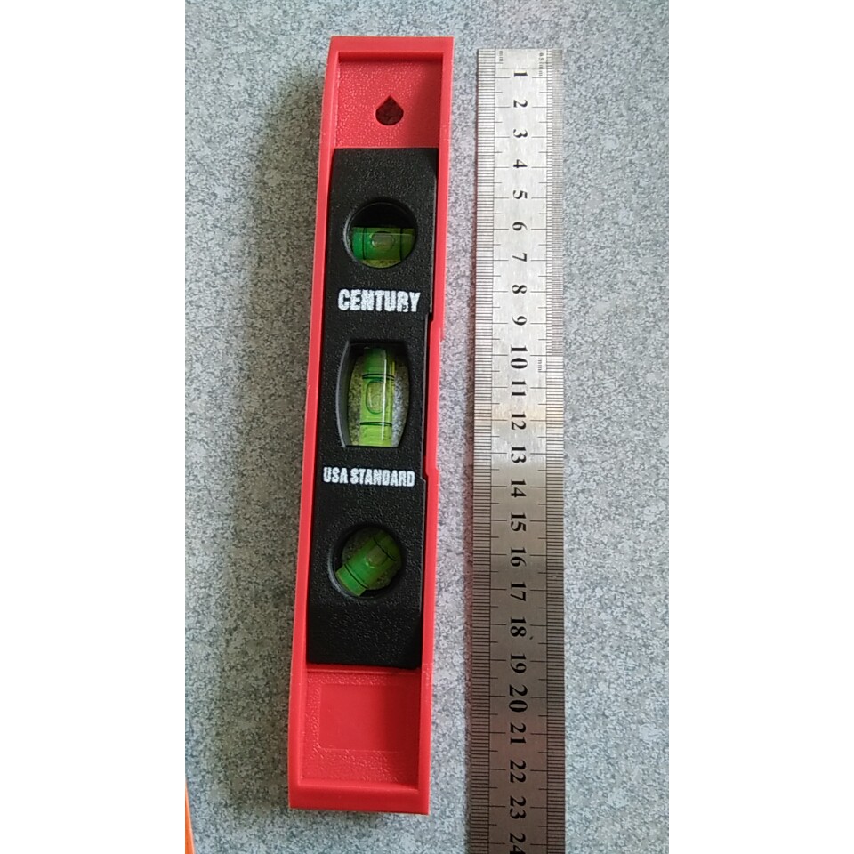 Thước thủy 2 tấc có nam châm hít mạnh