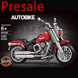 (CÓ SẴN) Lắp ghép Mô hình AUTOBIKE 91025 SIÊU XE MOTO CỔ ĐIỂN HALEI MOTOR