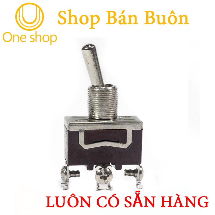 Công Tắc Gạt F-1121 3 Chân 15A (2 Trạng Thái)