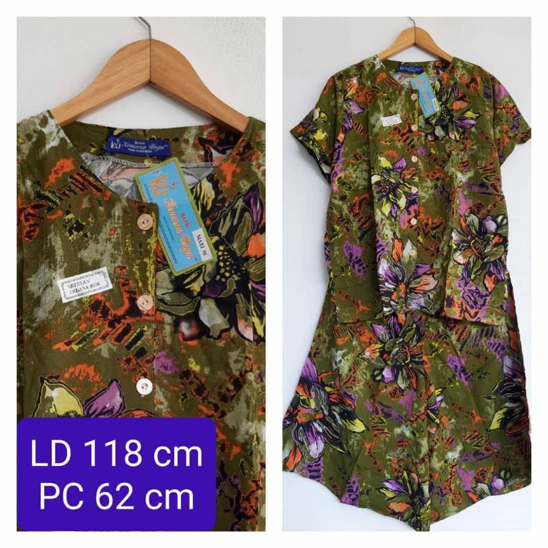 Áo Choàng Ngủ 118Cm STELAN MAXI 95 Due Màu Tím/Xanh Dương Tím