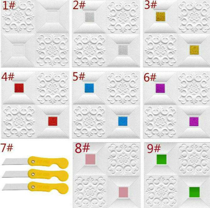 Miếng Dán Tường 3d Trang Trí Nhà Cửa