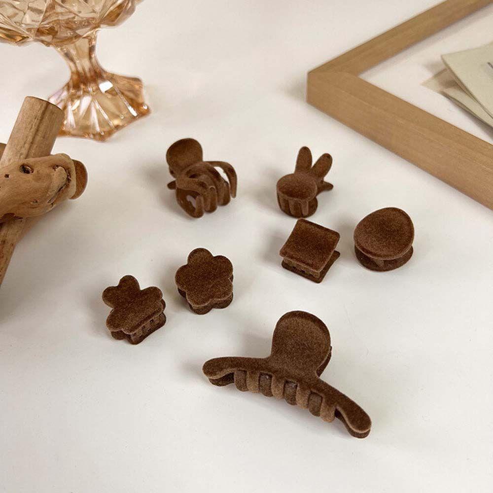 ANEMONE Kẹp Tóc Hình Hoa Chữ M Đơn Giản Thanh Lịch Cho Nữ