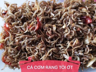 COMBO CÁ CƠM KHÔ RANG TỎI ỚT