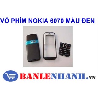VỎ PHÍM NOKIA 6070 MÀU ĐEN