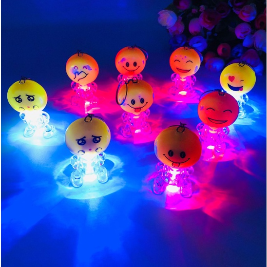 Móc chìa khoá phát sáng hoạt hình 🍀Clovershop68🍀