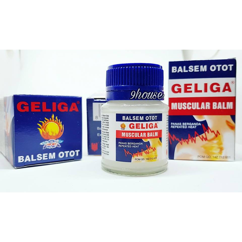 Dầu cù là lửa GELIGA MUSCULAR BALM (40gr) INDONESIA