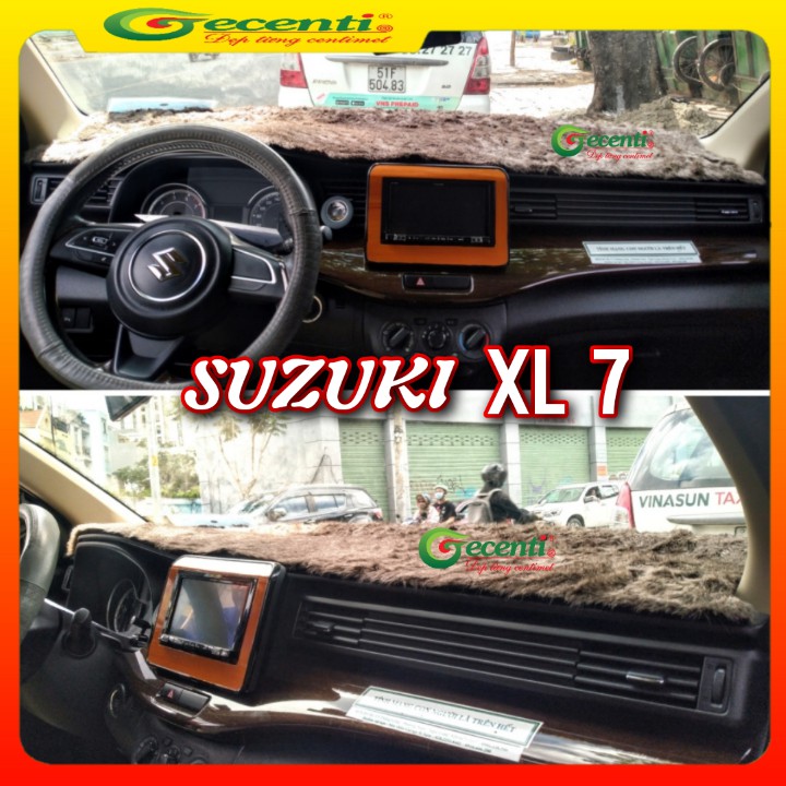 Thảm taplo lông thú cao cấp SUZUKI XL7-Thương hiệu GECENTI