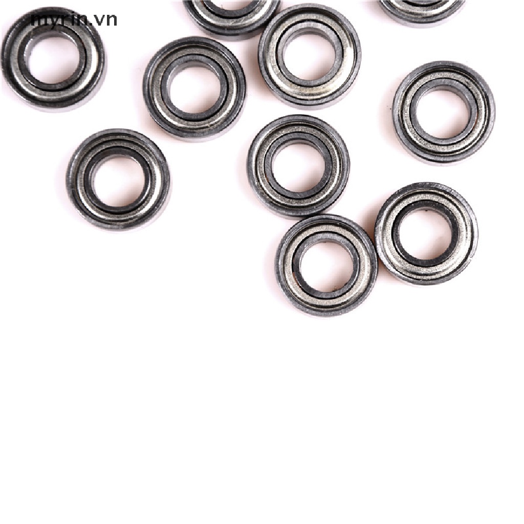 Set 10 Bạc Đạn Bằng Kim Loại 688ZZ Kích Thước 8x16x5mm Chuyên Dụng