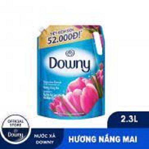 Xả downy 2.3L xanh Hương Nắng Mai