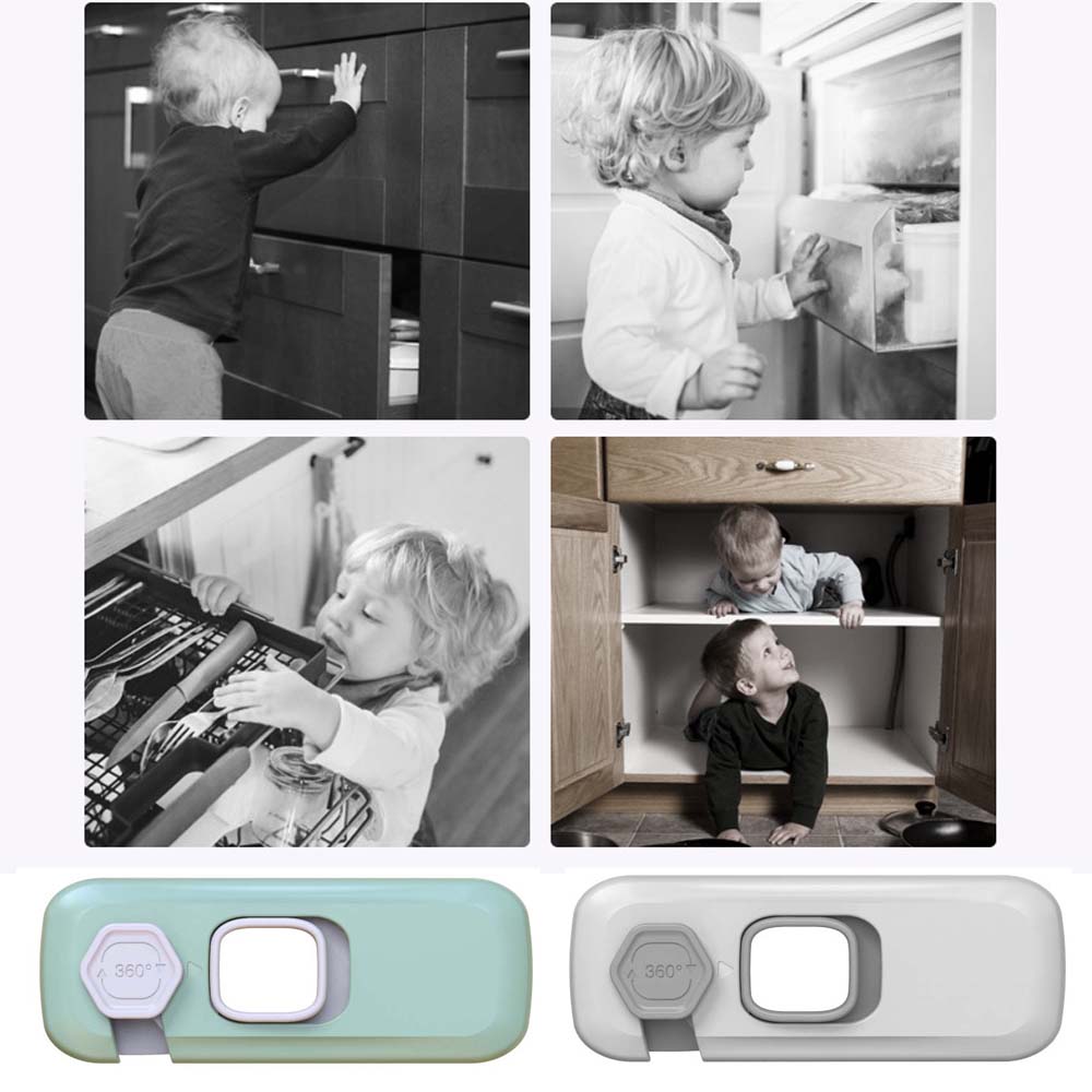 Dụng Cụ Khóa Tủ Lạnh An Toàn Tiện Dụng Cho Bé