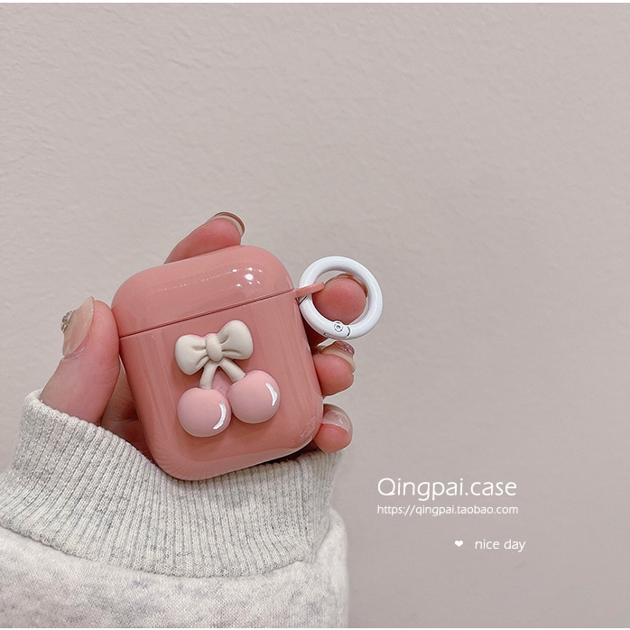 Ốp hộp sạc tai nghe bluetooth mềm mại họa tiết dễ thương cho Apple AirPods 3 Apple AirPods 1/2