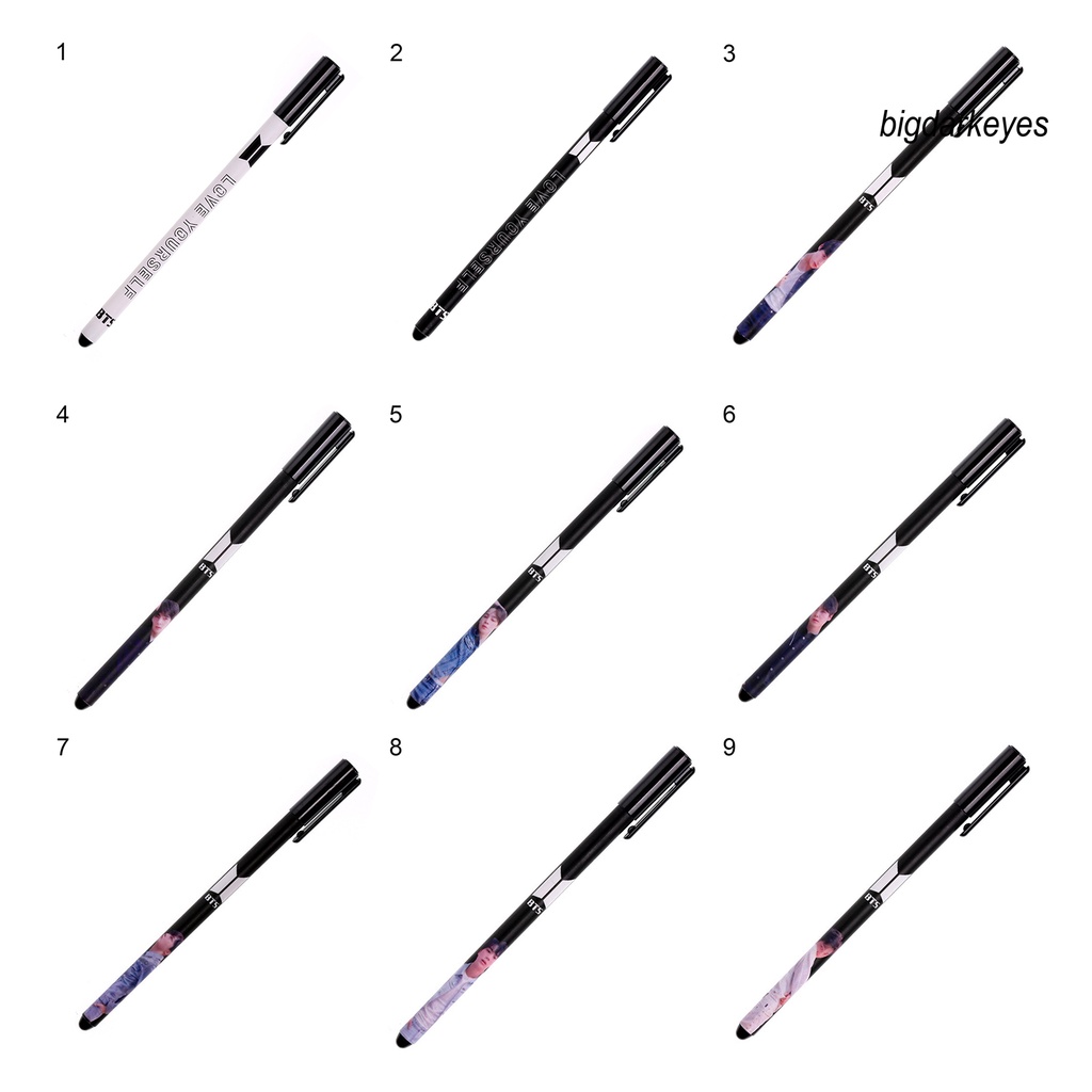 Bút Mực Gel Ngòi 0.5mm In Chữ BTS LOVE YOURSELF