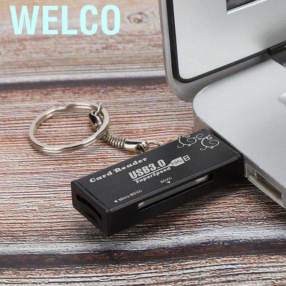 Đầu Đọc Thẻ Nhớ Đa Năng 5gbps Usb 3.0 Cho Sdxc Sdhc Mmc | BigBuy360 - bigbuy360.vn