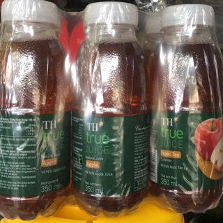Nước Táo/Táo Đào Tự Nhiên TH True Juice Chai 350ml