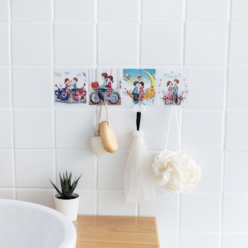 Móc Dán Tường Siêu Dính, Siêu Dễ Thương 88126 Shop Giao Hàng Nhanh