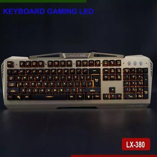 Bàn phím giả cơ chuyên game LX 380