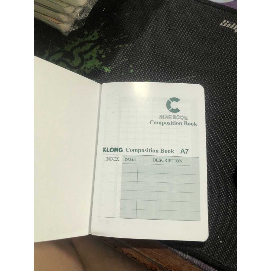 Sổ May Dán Gáy Klong A7 - 200 trang - Ms: 303