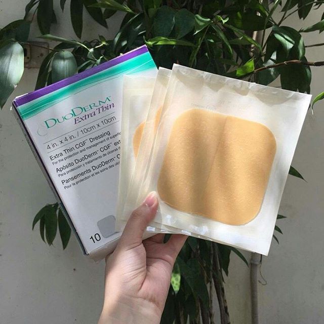 [1 miếng 10x10cm] Miếng dán mụn hydrocolloid DuoDERM