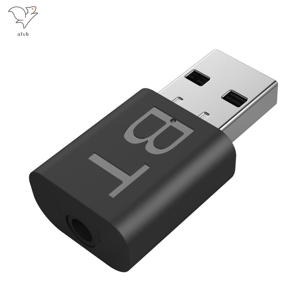 Bộ Chuyển Đổi USB Bluetooth 5.0 Thu Phát Không Dây Cho Tai Nghe PC Tai Nghe Không Dây USB Bluetooth 5.0