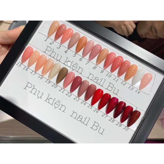 Sơn gel thạch bobo set 30 màu